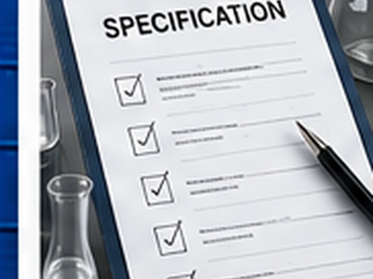 Custom pharmaceutical specification review